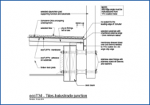 Tile Balustrade Junction